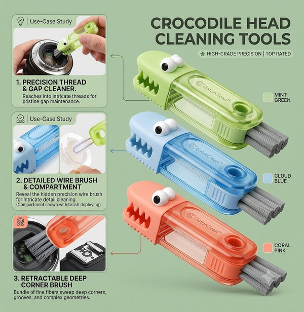 3 in 1 Tiny Gap Cleaning Brush
