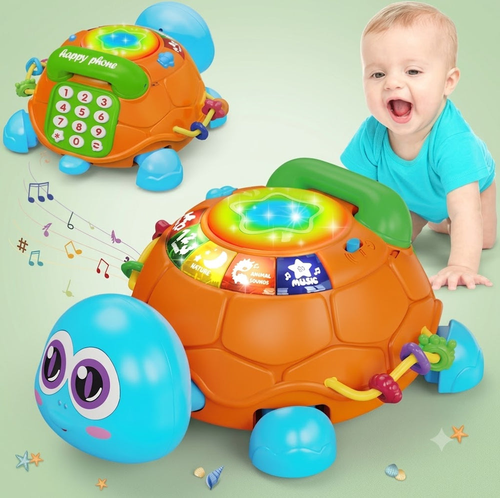 Musical Baby Crawling Toy