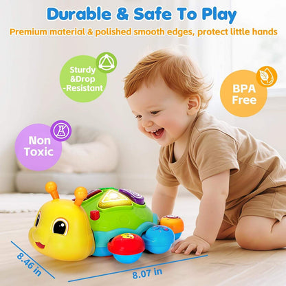 Musical Baby Crawling Toy